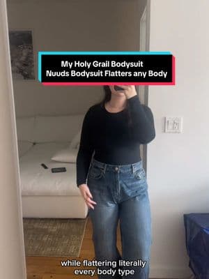 This is the most flattering bodysuit I’ve ever owned—smooths, shapes, and fits like a dream! 😍 The double-layered fabric is thick enough to go braless, and the stretch hugs in all the right places. Grab it on TikTok Shop for less than the @nuuds website price—thank me later! 💯✨ #nuuds #bodysuit #bodysuits #bodysuitstyle #bodysuit #flatteringfinds #fashionfinds #fashionessentials #tiktokshopfinds 