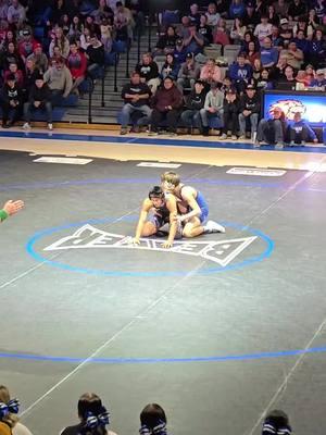 A shirt clip of the end of this match. Miken wins 13- 1 to claim the region title. this kid has been workimg so hard for this. now on to STATE.  good job bud way to make us proud. #proudnative #utah #navajo #nativewrestler #represent #family #miken #regionchamp #138lbs