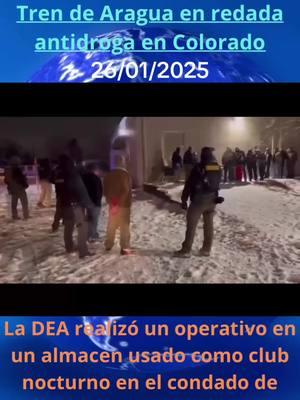 🚨 Redada contra el Tren de Aragua en Colorado 🚔💥 Agentes de la DEA arrestaron a 50 presuntos miembros de la organización criminal venezolana Tren de Aragua en una redada realizada este domingo en el condado de Adams, Colorado. 📍 ¿Dónde? Un almacén convertido en “club nocturno” cerca de Federal Boulevard. 👮 ¿Qué encontraron? 	•	Drogas 	•	Armas 	•	Gran cantidad de dinero en efectivo ⚠️ Los detenidos fueron trasladados a un centro de detención por ICE, mientras las autoridades continúan la investigación. ¿Qué opinas de esta operación? 🤔👇 #TrenDeAragua #DEA #Colorado #Redada #fyp #fypシ #fypage #EEUU #CaravanaMigrante #trending #parati #noticiastiktok #trump #auroracolorado #venezolanos @Team Trump @The New York Times @Venezolanos en USA 🇻🇪❤️🇺🇸 @Colombianos en USA TV #Canva 