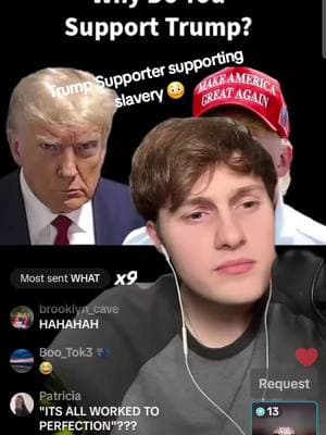 Trump Supporter is supporting slavery #oligarchy #democracyhasfallen #whitesupreamacistsystem #whitesuppremacyisadisease #dividedstatesofamerica #unitedstates #fypage #fypシ #fypシ #fyp #whitebondage #religion #religionispoision #whitejesus #africanhistory #slavery #maga #trumpsupporters @Parker 