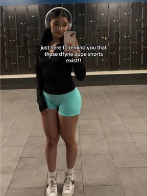 i’m never buying $50 shorts again🥹 #dfyne #gym #dfynedupe #dfyneshorts #GymTok #fypシ゚viral #gymshorts #yeoreoshorts #yeoreo 