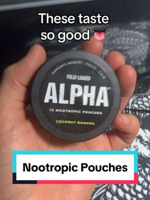 These nootropic pouches are so good😊  #nootropic #pouches #nicotinefree #zyn #upperdeck #nootropics #pouches #fyp 