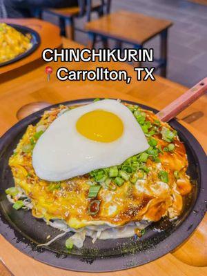 Chinchikurin  📍2225 Old Denton Rd Suite 320, Carrollton, TX 75006 #dallastx #dallashotspots #dallashiddengem #dallastexas #okonomiyaki #hiroshimaokonomiyaki #chinchikurin 