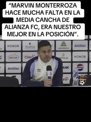 #RodolfoZelaya, señaló la falta que hace #MarvinMonterroza en #AlianzaFC: “Era el mejor, sin menospreciar a los jugadores que estan. Los jovenes que estan que traten de hacer su máximo esfuerzo y que vayan aprendiendo día a día” #monterroza #marvinmonterroza #alianza #alianzafc #elsalvador #concacaf #fitozelaya #rodolfozelaya #sivar #sivar503 #salvadoreños #salvadoreño #salvadoreñosenlausaparaelmundo #salvadoreñosentiktok 