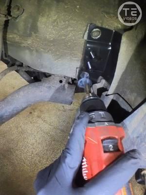 08 Honda CR-V Rear Frame Brace Recall POV #honda #crv #frame #rust #recall #pov #linkinbio 