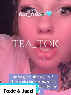 #toxic #toxicvirgo #toxicsndjazzy #jazzibunni #tea_tok #clockit #clockedit #toxicfairy #mopskis #florida #drama #dramatiktok #accountability #jazzi @toxiic🧚‍♀️ #forentertainmentpurposesonly 