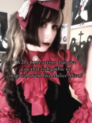 Mention any other recommendations below if you have them!! • #vkei#visualkei#malicemizer#gackt#kozi#manasama#klaha#tetsu#kamijo#versailles#egl#gothiclolita#sitomagus#moidixmois#jrock#kaya#schwarzstein#velveteden