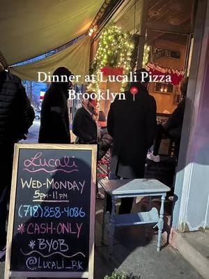 📍Lucali Oh and then Kylie Jenner and Timothee Chalamet came at the end                                  #lucali #brooklynbitess #nyceats #nycfoodie #fyp #kyliejenner #timotheechalamet 