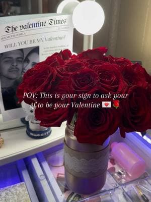 It’s almost that time 💌 🥰#ValentinesDay #flowers #foryoupage #roses #rosones #sanvalentin #diadelamorylaamistad #willyoubemyvalentine #bf #goalscouple #valentinegiftideas #valentineproposal #Love #valentine #pov 