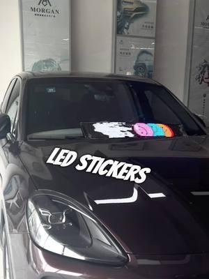 The led -powered luminous sticker applied to car #ledlights #ledlight #leddisplay #ledscreen #pixelscreen  #caraccessories #carmods  #fyp#Valentine’s Day #carproducts #caraccessories #cardecor #ledrgb #ledlight #nightlight #rgb #led #nightlight #display #leddisplay #light #spotlight #spotlightfinds