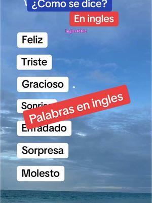 Palabras en ingles #ingles #inglesfacil #inglesrapido #inglesamericano #ingles48168 #inglesparatodos 