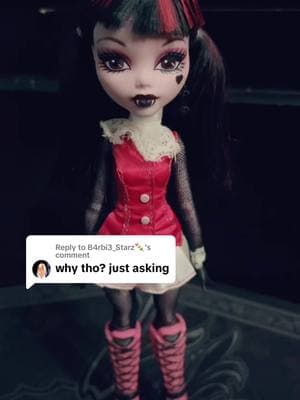 Replying to @B4rbi3_Starz🍡 Hope that answers your question. #draculaura #dollcustom #dollrepaint #monsterhigh #monsterhighdolls #everafterhigh #everafterhighdolls #everaftermonsters #dolltok #dollseries 