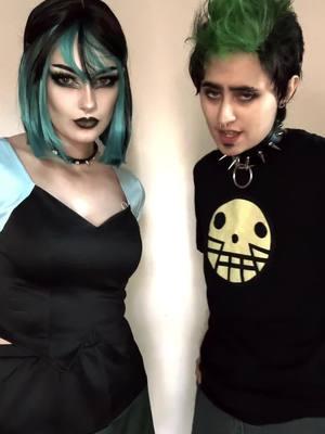 👽🙇🏽 we ate that fr @👽☆⋆｡jeremy𖦹°‧★🛸 as Gwen (We filmed them as Besties we don’t rlly ship them.. #Gwourtney4life) #totaldrama #totaldramaisland #tdigwen #tdiduncan #gweningrid #gwencosplay #duncantarun #duncancosplay #tdigwencosplay #tdiduncancosplay 