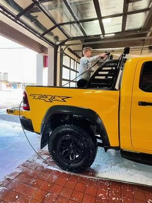 🚨 Water vs. Yellow Ram TRX: Who Wins? 🚨  When the water hit this beauty, we knew something wasn’t right! The owner claimed it was ceramic coated, but surprise, surprise – it wasn’t. 😱  Did you know that up to 30% of vehicles that claim to have paint protection actually don’t? Crazy, right? But no worries, we’ve got it all cleaned up and protected with a fender. Just check out that hydrophobic action! 🌊✨  Stay tuned because this TRX will be back for polishing and a fresh ceramic coat soon. For now, enjoy that sweet exhaust tone! 🎶  What’s your favorite detail to protect? Drop it in the comments! 👇 #Detailing #CeramicCoating #CarCare #Hydrophobic #TRX #CarDetailing #PaintProtectionFilm 