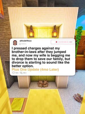 I pressed charges against my brother-in-laws after they jumped me, and now my wife is begging me to drop them to save our family, but divorce is starting to sound like the better option. (u/throwaway_bruisedego) Update (4mo Later): 4:17 Relevant Comments: 12:13 #reddit #redditstories #redditreadings #askreddit #redditrave