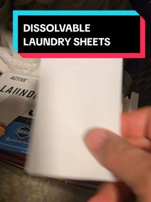 Dissolvable laundry sheets for washer. #laundrysheets #dissolvablelaundrysheets #activelaundrysheets #jumpstartsale #newyearnewaura 