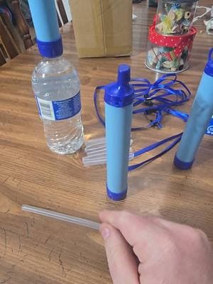 I will always keep a set of these waterfilter straws in my house. #waterfilterstraw #waterstraws #filterstraw #waterfilter #survival #survivalstraw 