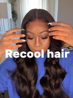 @Recool Hair Shop_Official @Recoolhair literally one of the best wigs thus far  . . #curtainbangs #gluelesswig #curtainbangswig #recoolhair #gluelesswiginstall #faceframing #fyp #foryoupage 