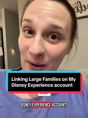 Going to Walt Disney World as a larger family can require some extra work. You will want to make sure you are all properly linked on the My Disney Experience app, so that you can plan together which is VERY important. #disney #disneyworld #waltdisneyworld #mydisneyexperience #greenscreenvideo 