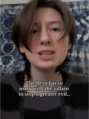 The villain and hero have always wanted the same thing, they just have different methods 😔 #writertok #authorsoftiktok #BookTok #writingprompts #originalcharacter #tropes #writinginspiration #superheroes 