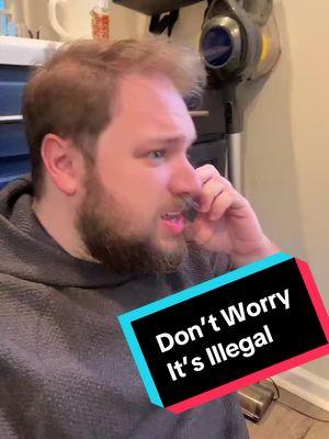 Don’t worry it can’t happen, because it’s illegal #onthisday #illegal #legality #intruder #breakingandentering #breakin #911calls #calling911 #mybad 