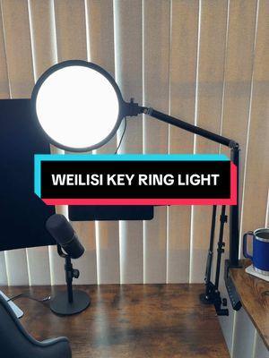 I’ll take 14 of these @weilisiofficial key ring lights. Best lighting there is. #weilisi #contentcreator #ringlight #contentcreatormusthaves #lighting #GamingSetup #officesetup 