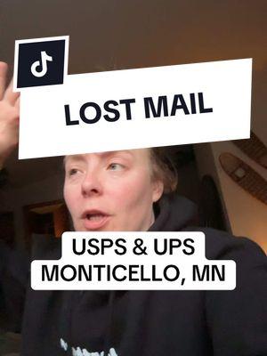 What do you think happened to the package? #ups #usps #postalservice #monticello #minnesota #postmaster #mail 