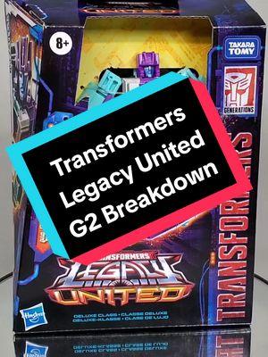 Time to look at a new figure of an old concept. Here's Legacy United G2 Universe Breakdown!! #transformers #legacy #united #g2 #generation2 #stunticons #combiner @TransformersOfficial 