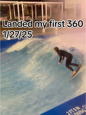 I couldn’t get a clean landing on video, I surprised myself when I landed it for the first time and stayed in the wave. Then when we went to record it I get nervous 😂😆 But I count these as wins  #surfing #surfingtricks #citywave #bewatermyfriend 