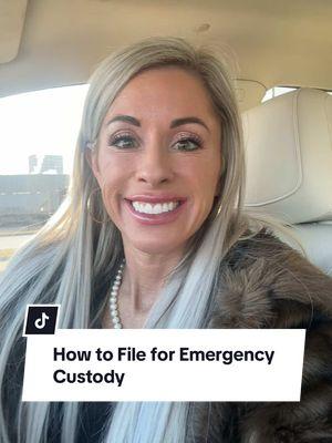 Filing for emergency custody can be tricky because the policies and procedures vary from courthouse to courthouse and judge to judge. If you are wanting to potentially file for emergency custody I strongly encourage you to speak with an attorney in your area first! #DriskellLaw #familylaw #familylawyer #lawyers #attorneysoftiktok #oklahoma #tulsa #okc #legal #lawtok #singlemom #oklahomamom #childcustody #trialattorney #singlemomsoftiktok #divorce #divorcetok #divorcedparents #divorcecourt #singledad #emergencycustody 