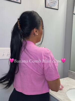 If you want to have the longest ponytail use a banana clip  #hairstyle #hairtutorial #hairideas #hairinspo #bananaclip #longhair #bananacombclip 