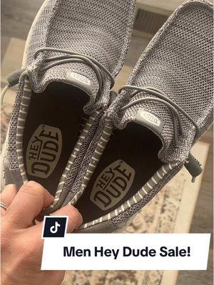 Soft and comfortable shoes for men. #heydudepartner #heydudeshoes #tiktokshoploveatfirstfind #tiktokshopjumpstartsale #comfyshoes 