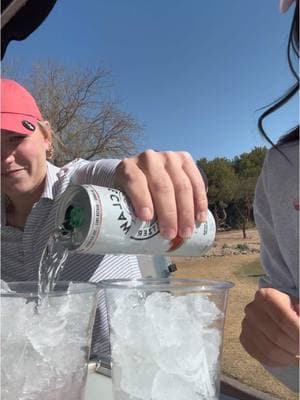 Easy and light cocktails for the course! Cheers!  #drinks #cocktails #pinkwhitney #vodka #screwdriver #golf #golfcourse #cartgirl #bevcart #whiteclaw #easydrinks 