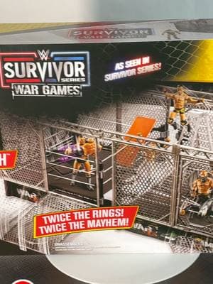 War Games are in full effect with this Mattel WWE wrestling ring playset, straight from Survivor Series! #Mattel #WWE #toys #actionfigures #wrestlingtoys #wrestlingfigures #wrestlingactionfigures #wrestling #WWEtoys #WWEactionfigures #WWEwrestlingtoys #WWEwrestlingfigures #WWEToys #WWEFigures #RingsideCollectibles #WWEActionFigures #WWEToys #MattelWWEElite #WrestlingTok #Ringside #actionfigures #SmackDown #SmackDownLive #RAW #RAWISWAR #MondayNightRaw #FridayNightSmackdown #SmackdownWWE #WWERaw #WWESmackdown #WWEElite #WWEEliteSquad #Elite #WarGames #SurvivorSeries #SurvivorSeriesWarGames #Playset #WrestlingRing 