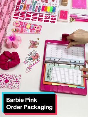 Let’s Packaging Barbie Pink Order From USA🩷Our Shop Ship Worldwide,Click link in my bio to get your favorite color journal kit💛❤️💙💜💚🩷#packingorders #ASMR #packagingorders #orderpackingasmr #packwithme #orderpacking #orderpackaging #accessories #journals #journalkit #stationery #stationeryaddict #stationeryhaul #stationeryshop #schoolsupplies #stationerysupplies #journaltok #journalingideas #journalsupplies #scrapbook #scrapbookingideas #journalstickers #plannerstickers #notebook #notebookart #plannershop #plannercommunity #stationerylover #plannertiktok #stickers #barbiepink #ordering #packages #packagingasmr #SmallBusiness #smallbusinessowner #usa #america #europe #fyp #foryoupage 