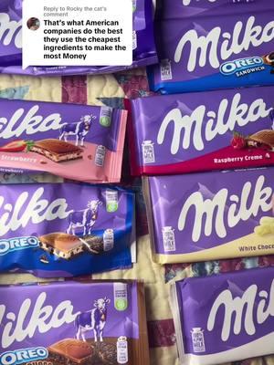 Replying to @Rocky the cat this doesn’t even taste like the same food as the chocolate in the US, 10 Milka bar variety pack #ttshop #milka #milkchocolate #TikTokShop #FoodTok #tiktokshopfinds 