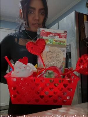 It’s the little things that matters the most. I’m teaching my baby boy to love, accept & appreciate anything no matter the cost. 💲 Made his Valentine basket & I can’t wait for him to see it! ❤️❤️❤️❤️ #valentine #ValentinesDay #basket #kidsoftiktok #MomsofTikTok #fyp #trending #valentinesdaygiftideas #valentinesdaygift #valentinesdaygiftforkids #dollartree 