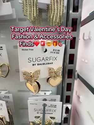 Target Valentine’s Day Fashion & Accessories Finds🎯❤️🚨🤯🎁 @target #target #fashion #ValentinesDay #gifts #accessories #stevemaddenshoes #dupes #viral #hermessandals #sugarfixbybaublebar #earrings #sweaters #alo #skims #sweatsuit 