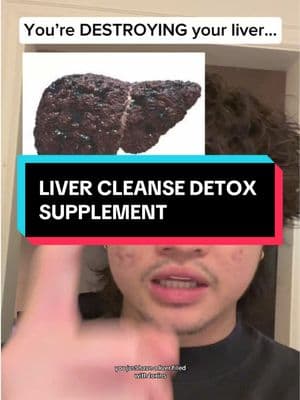 You’re destroying your liver & didn’t even know ‼️ #fyp #livercleanse #supplement #naturalsupplements #livercleansedetox #livercleanseresults #livercleansing #liverhealth #healthy #fastfoodlife #alcohol #soda #middleage 