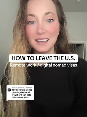 Replying to @Outlander REMOTE WORK AND DIGITAL NOMAD VISAS If you're a US American who wants to leave the US, let's talk about it.  I'm happy to help and answer questions where possible but I am NOT an expert or immigration attorney. I can only share what I have learned about immigration, my experience with the process, and what to expect based on those experiences, but every person & country are different cases. #movingabroad #howtomoveabroad #lifeabroad #immigration #immigrant #movetoeurope #digitalnomad #digitalnomadvisa #howtomovetoeurope