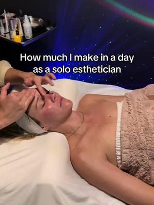 Total revenue of the day! #soloesthetician #estheticianlife #esthiebestie #estheticiansoftiktok #estheticianbigsis #estheticianmotivation #estheticiantok #estheticiantips #estheticiantiktok 