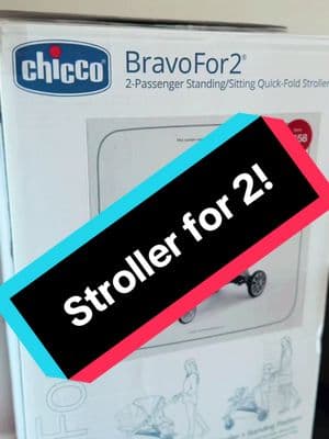 Baby girl will be here soon! Here’s my “unboxed” review of the Chicco Bravofor2 stroller. #review #stroller #chicco #MomsofTikTok #pregnant #sahm #babynumber2 #strollers #chiccobaby #babygirl #babyboy #baby 