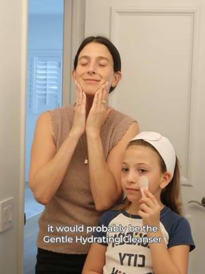 Tween approved skincare routine, from our Chief Tween Exec, Siena Loretta and our CEO (and her mom), Gina 💕 #drloretta #motherdaughtertime #motherdaughterbusiness #tweenskincare #tweenskincare 