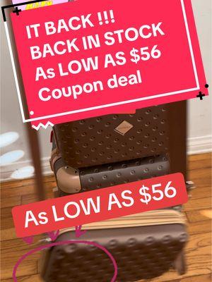 #luggage #luggagesale #carryonluggage #carryon #travelhack #baggagesale #joywave #luggagehack #travelhack #travelsale 