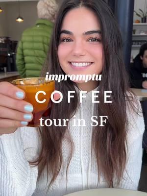 Saturday was a make your own coffee tour day apparently! Where should we go next? #coffeetour #coffeeshops #sfcoffee #sfcoffeeshops #sffood #sfrestaurants #thingstodoinsf #sfbayarea #20somethings 