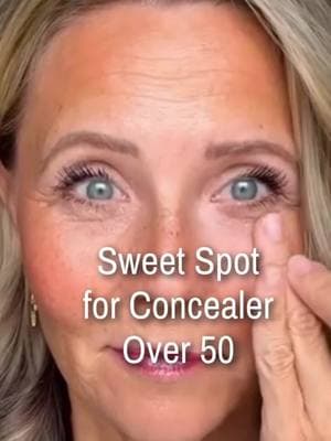 For mature women, the placement of concealer directly under the eye is crucial for achieving a youthful and radiant appearance. Instead of applying it directly in the hollow of the under-eye area, it’s more effective to highlight the area in the corner of the eye and slightly lower, which can help to lift and brighten the face. Using a concealer that is only one or two shades lighter than your normal foundation shade ensures a natural look, avoiding the stark contrast that can emphasize fine lines and wrinkles. Consider color correction first before concealer. This technique not only conceals dark circles but also reflects light in a way that rejuvenates the overall complexion, creating a more vibrant and fresh look. By focusing on strategic placement, mature women can enhance their beauty while maintaining a soft and subtle finish.    #over50makeup #matureskinmakeup #midlife #menopause #maturemakeuptips #agingwell #over50andfabulous #agegracefully #naturalbeauty #seintmakeupartist #teacher #simplebeauty #growingoldgracefully #simplemakeuptips #maturebeauty #midlifewomen, #over50, #aginggracefully, #midlifecrisis, #emptynest, #SelfCare, #healthyliving, #empowerment, #selflove.