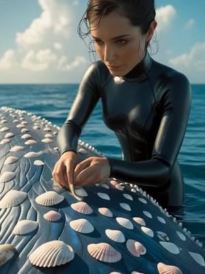 Fascinating Rescue: People Removing Barnacles from Whales #SeaCreatures #marinelife  #DeepSeaCreatures #OceanMonsters  #barnacles #removingbarnacles  #DeepSeaHorrors #oceanaliens 