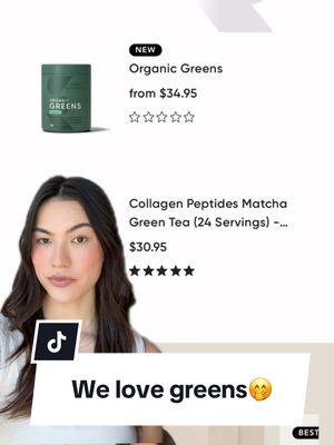 It's pretty easy being green 😉 Get through the winter blues with a dash of our Organic Greens! Shop now on TikTok shop #SportsResearch #OrganicGreens #Supplements #WellnessEssentials 