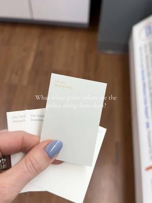 They’re the same, but different, y’know? #paint #interiordesign #whitepaint #paintcolors #sherwinwilliams 