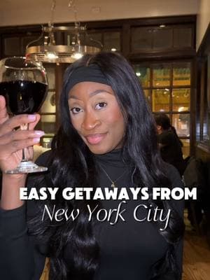 If you’re looking for a quick and affordable weekend getaway from nyc, Westchester County has it all - delicious food, serene stays, and fun attractions. And the best part is, you don’t need a car to get there! | ad #VisitWestchester #BeyondInWestchester ✨LIRR & Metro-North’s “Winter Weekend” program allows monthly ticket holders to add two guests along for the ride for just $1 from now until March. Things to Do: 🧖🏾‍♀️Stay at The Opus Hotel in White Plains & enjoy their tremendous spa and indoor pool 🍝Eat at The Cookery (Michelin rated), Red Horse by David Burke (located at The Opus), Lily’s for brunch or The Bling Pig speakeasy for drinks  🖼️Visit Hudson River Museum and check out their new fashion exhibit 🌳Stroll through the Untermeyer Garden (it’s free and has gorgeous Hudson River views) #Nycgetaways #NyThingsToDo #Westchester #newyork #thingstodony #newyorker